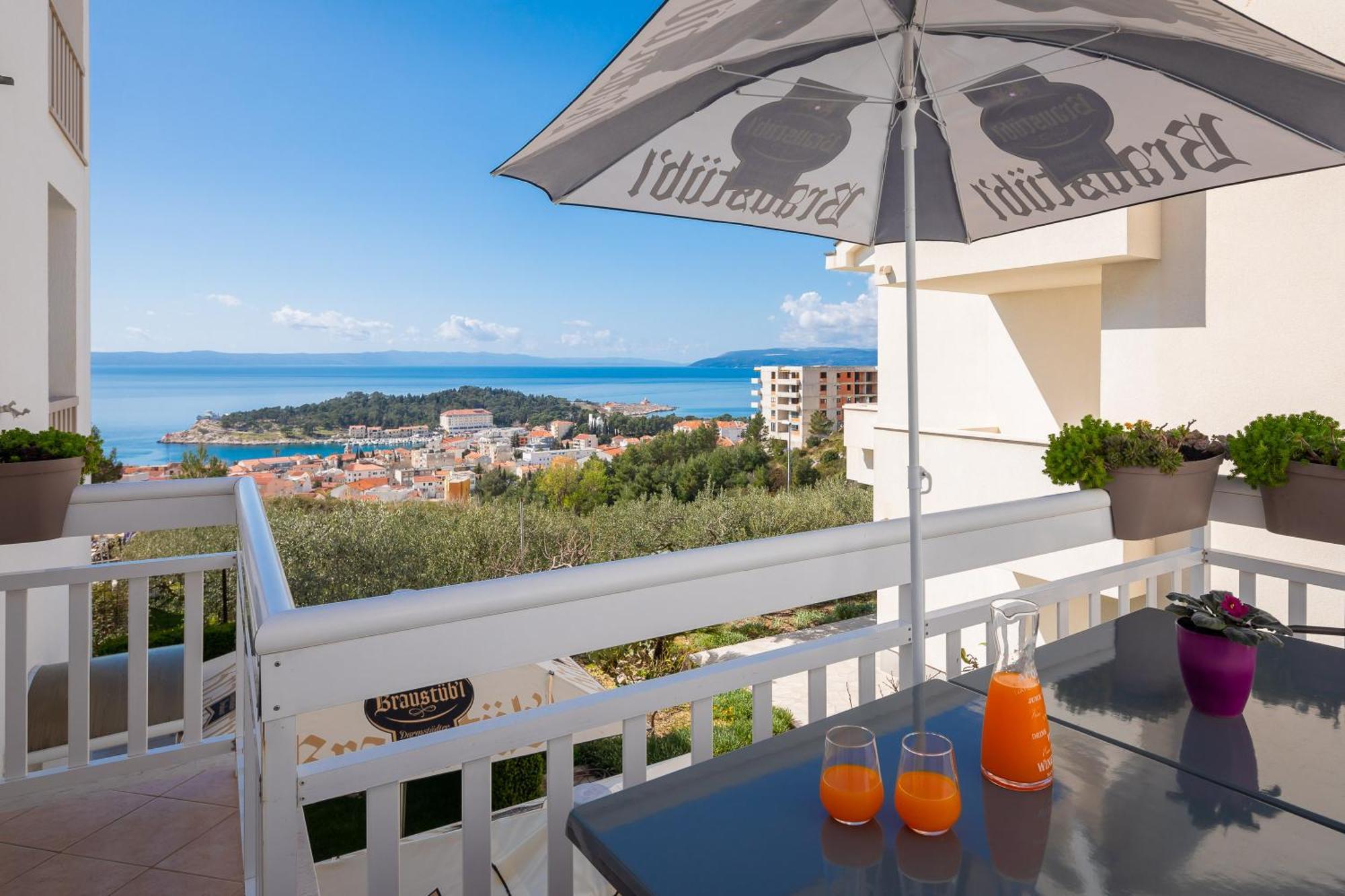 Villa Ruza Makarska Exterior foto